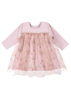 Sukienka z długim rękawem dla dziewczynki gwiazdki z tiulem Eevi Ceremony ze sklepu lenaodniemowlakadoszkolniaka.pl w kategorii Sukienki niemowlęce - zdjęcie 187466590