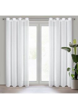 FIRANA GOTOWA KALIA 140 X 260 CM BIAŁY ze sklepu lenaodniemowlakadoszkolniaka.pl w kategorii Firany - zdjęcie 187466833