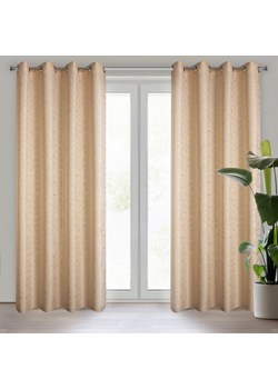 ZASŁONA GOTOWA EVI 140 X 250 CM BEŻOWY ze sklepu lenaodniemowlakadoszkolniaka.pl w kategorii Zasłony - zdjęcie 187467454