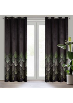 ZASŁONA GOTOWA ANGELINA 140 X 250 CM CZARNY ze sklepu lenaodniemowlakadoszkolniaka.pl w kategorii Zasłony - zdjęcie 187467700