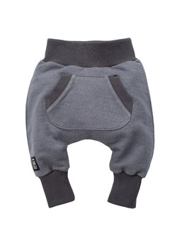 Spodnie pumpy Happy Day Pinokio szare ze sklepu lenaodniemowlakadoszkolniaka.pl w kategorii Spodnie i półśpiochy - zdjęcie 187467993
