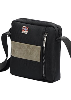 Torba saszetka na ramię męska materiałowa Nordee ze sklepu lenaodniemowlakadoszkolniaka.pl w kategorii Torby męskie - zdjęcie 187468220