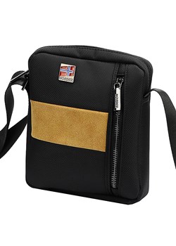 Torba saszetka na ramię męska materiałowa Nordee ze sklepu lenaodniemowlakadoszkolniaka.pl w kategorii Torby męskie - zdjęcie 187468453