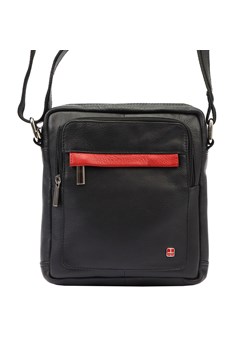 Torba listonoszka saszetka na ramię męska skórzana skóra naturalna Albatross ze sklepu lenaodniemowlakadoszkolniaka.pl w kategorii Torby męskie - zdjęcie 187468702