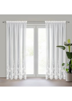 ZASŁONA GOTOWA JULIA NA TAŚMIE 140 X 270 CM BIAŁY ze sklepu lenaodniemowlakadoszkolniaka.pl w kategorii Zasłony - zdjęcie 187468783