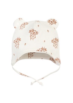 Czapka niemowlęca wiaz LOVELY DAY écru,koala 68 ze sklepu lenaodniemowlakadoszkolniaka.pl w kategorii Czapki dziecięce - zdjęcie 187469492