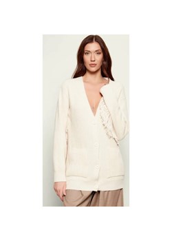 AKEP Kardigan | Relaxed fit | z dodatkiem wełny i kaszmiru ze sklepu Gomez Fashion Store w kategorii Swetry damskie - zdjęcie 187471142