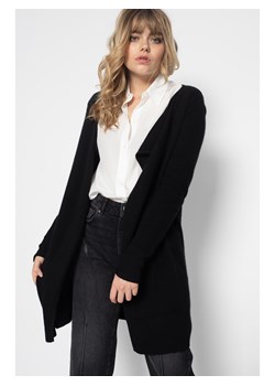 Perfect Cashmere Kaszmirowy kardigan &quot;Abigail&quot; w kolorze czarnym ze sklepu Limango Polska w kategorii Swetry damskie - zdjęcie 187471810