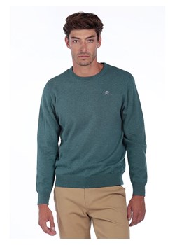 The Time of Bocha Sweter w kolorze turkusowym ze sklepu Limango Polska w kategorii Swetry męskie - zdjęcie 187472122