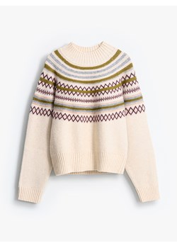 Mohito - Sweter ze wzorem - kremowy ze sklepu Mohito w kategorii Swetry damskie - zdjęcie 187472362