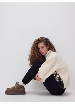 Reserved - Legginsy z zapiętkami - czarny ze sklepu Reserved w kategorii Spodnie damskie - zdjęcie 187472523