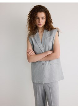 Reserved - Garniturowa kamizelka - wielobarwny ze sklepu Reserved w kategorii Kamizelki damskie - zdjęcie 187472530