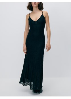 Reserved - Kreszowana sukienka maxi - czarny ze sklepu Reserved w kategorii Sukienki - zdjęcie 187472731