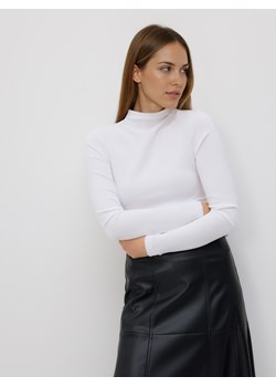 Reserved - Body z modalem - złamana biel ze sklepu Reserved w kategorii Body damskie - zdjęcie 187472930