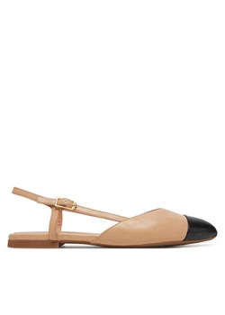 Baleriny Unisa Asley 25 Nto Beżowy ze sklepu eobuwie.pl w kategorii Balerinki - zdjęcie 187473321