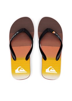 Japonki Quiksilver MOLOKAI STRIPE AQYL101361 XNNK Czarny ze sklepu eobuwie.pl w kategorii Klapki męskie - zdjęcie 187473333