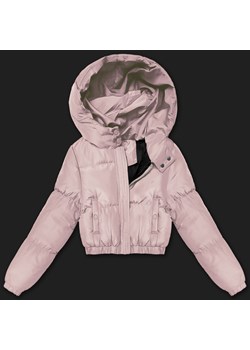 Krótka kurtka zimowa puffer J Style jasny różowy (5M3260-46) ze sklepu goodlookin.pl w kategorii Kurtki damskie - zdjęcie 187473844