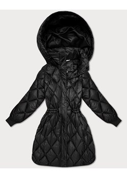 Obszerna zimowa kurtka damska oversize Minority czarna (M2-6518-1) ze sklepu goodlookin.pl w kategorii Kurtki damskie - zdjęcie 187473851