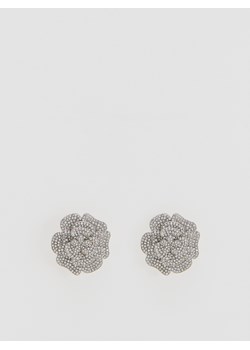 Reserved - Kolczyki z motywem kwiatów - srebrny ze sklepu Reserved w kategorii Kolczyki - zdjęcie 187474082