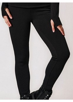 Sinsay - Legginsy z futerkowym ociepleniem w środku - czarny ze sklepu Sinsay w kategorii Spodnie damskie - zdjęcie 187474921