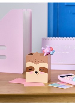 Sinsay - Organizer biurowy na długopisy z motywem jeża - różowy ze sklepu Sinsay w kategorii Zabawki - zdjęcie 187474930