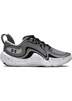 Buty do koszykówki uniseks Under Armour UA Spawn 6 - szare ze sklepu Sportstylestory.com w kategorii Buty sportowe męskie - zdjęcie 187475020