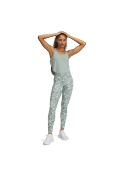 Damskie legginsy treningowe Under Armour Motion Print Legging - zielone ze sklepu Sportstylestory.com w kategorii Spodnie damskie - zdjęcie 187475250