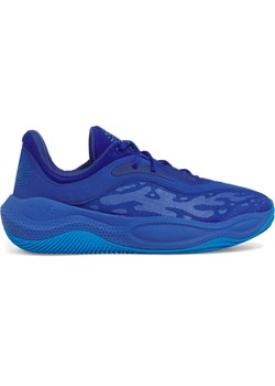 Buty do koszykówki uniseks Under Armour Curry Splash 25 - granatowe ze sklepu Sportstylestory.com w kategorii Buty sportowe męskie - zdjęcie 187475294