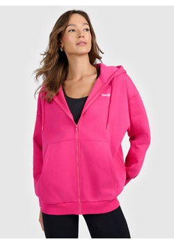 Damska bluza rozpinana z kapturem 4F 4FRAW25TSWSF2588 - różowa ze sklepu Sportstylestory.com w kategorii Bluzy damskie - zdjęcie 187475520