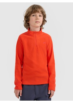 Chłopięca bielizna termiczna polarowa (góra) 4F 4FJRAW25UFLEM072- czerwona ze sklepu Sportstylestory.com w kategorii Bielizna termoaktywna - zdjęcie 187475544