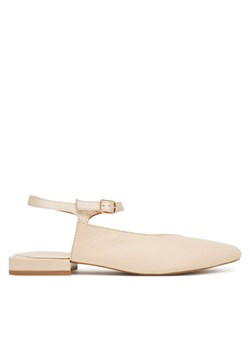 Czółenka Gioseppo Averill 74831-P Écru ze sklepu eobuwie.pl w kategorii Balerinki - zdjęcie 187475662