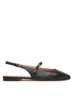 Czółenka Pollini SA11031C1MTE0000 Czarny ze sklepu eobuwie.pl w kategorii Balerinki - zdjęcie 187475663