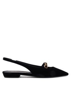 Czółenka Emporio Armani X3D301 XD117 00002 Czarny ze sklepu eobuwie.pl w kategorii Balerinki - zdjęcie 187475674