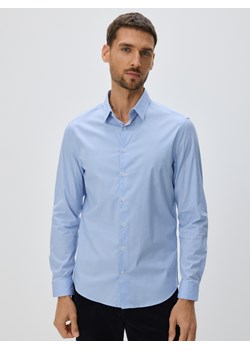 Reserved - Koszula slim fit w kratę - jasnoniebieski ze sklepu Reserved w kategorii Koszule męskie - zdjęcie 187476260