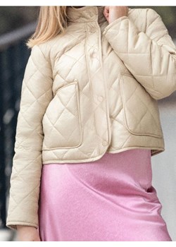 Sinsay - Kurtka pikowana - kremowy ze sklepu Sinsay w kategorii Kurtki damskie - zdjęcie 187476644