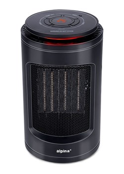 Philips Grzejnik elektryczny w kolorze czarnym - wys. 23 cm ze sklepu Limango Polska w kategorii Dom - zdjęcie 187477034