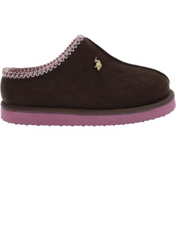 U.S. Polo Assn. Kapcie w kolorze brązowym ze sklepu Limango Polska w kategorii Kapcie damskie - zdjęcie 187477133