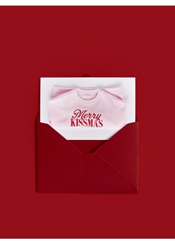 Reserved - Bluza z haftowanym napisem - różowy ze sklepu Reserved w kategorii Bluzy damskie - zdjęcie 187478921