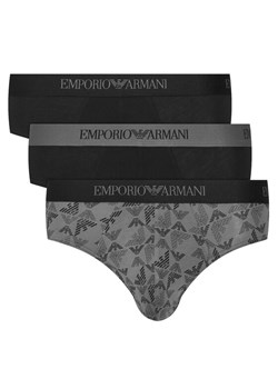 Emporio Armani Underwear Komplet slipów EM000256 AF10800 MC200 Czarny ze sklepu MODIVO w kategorii Majtki męskie - zdjęcie 187481224