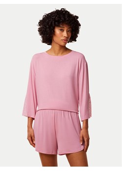 Triumph Szorty piżamowe Aura Spotlight 10221415 Różowy Relaxed Fit ze sklepu MODIVO w kategorii Piżamy damskie - zdjęcie 187481231