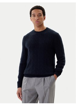 BOSS Sweter H-Hetico 50549975 Granatowy Regular Fit ze sklepu MODIVO w kategorii Swetry męskie - zdjęcie 187481294
