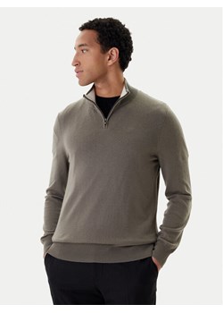 BOSS Sweter H-Hemarlo 50549984 Beżowy Regular Fit ze sklepu MODIVO w kategorii Swetry męskie - zdjęcie 187481340