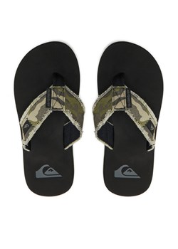 Quiksilver Japonki AQYL100047 Zielony ze sklepu MODIVO w kategorii Klapki męskie - zdjęcie 187481343