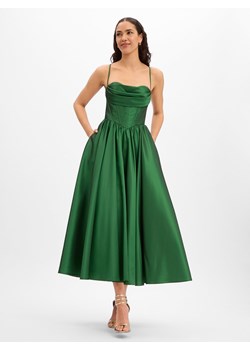 Marie Lund Damska sukienka wieczorowa Kobiety zielony jednolity ze sklepu vangraaf w kategorii Sukienki - zdjęcie 187482072