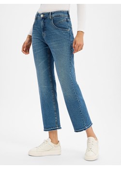 Opus Dżinsy - Lani Twist Kobiety Bawełna blue stone jednolity ze sklepu vangraaf w kategorii Jeansy damskie - zdjęcie 187482073