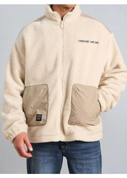 Sinsay - Bluza crewneck - beżowy ze sklepu Sinsay w kategorii Bluzy męskie - zdjęcie 187482581