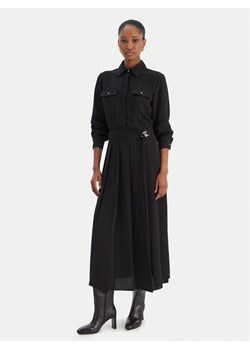Liu Jo Sukienka koszulowa MF5145 T4241 Czarny Regular Fit ze sklepu MODIVO w kategorii Sukienki - zdjęcie 187482602