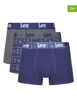 LEE Underwear Bokserki (3 pary) &quot;Redpath&quot; w kolorze granatowo-szarym ze sklepu Limango Polska w kategorii Majtki męskie - zdjęcie 187483290
