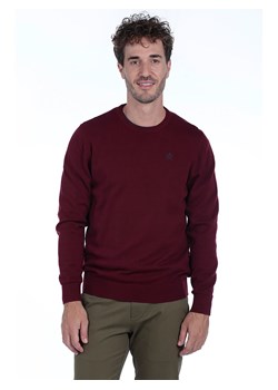 The Time of Bocha Sweter w kolorze bordowym ze sklepu Limango Polska w kategorii Swetry męskie - zdjęcie 187483492