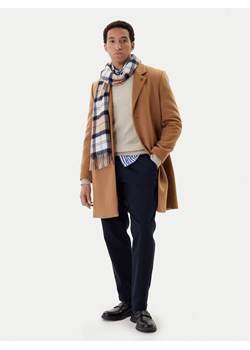 Tommy Hilfiger Płaszcz wełniany MW0MW40768 Brązowy Regular Fit ze sklepu MODIVO w kategorii Płaszcze męskie - zdjęcie 187483820